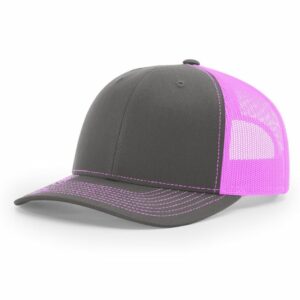 112– Charcoal / Pink