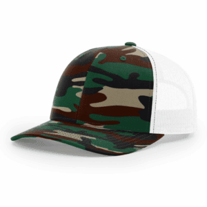 112P Green Camo/White