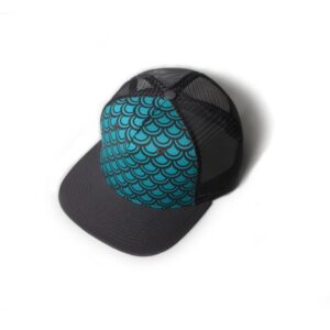 Mint Scales/ Grey Mesh