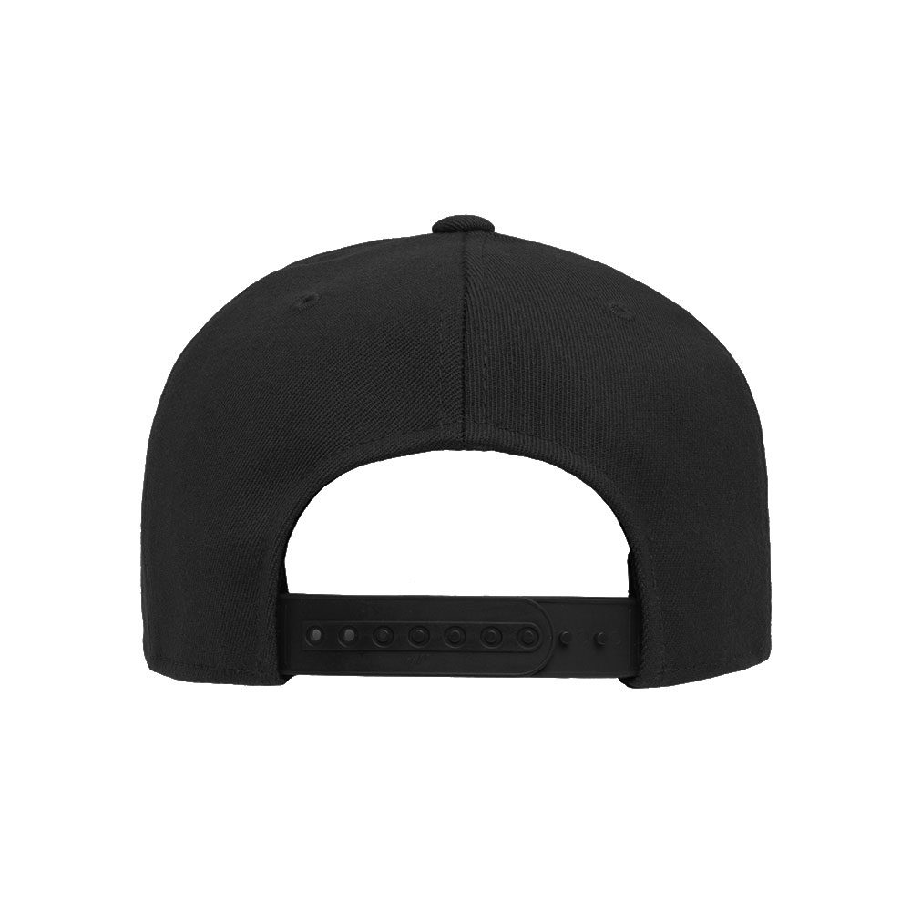 Flexfit-110F-Flatbill-Snapback-Black-Hat-back