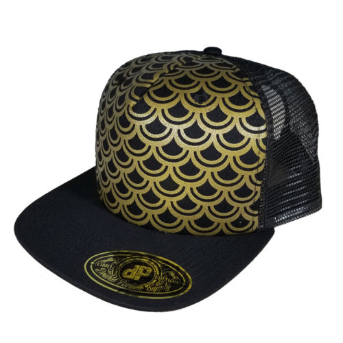 Scales-Gold-Black-Snapback-Hat