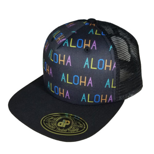 Aloha-Pattern-Mesh-Snapback