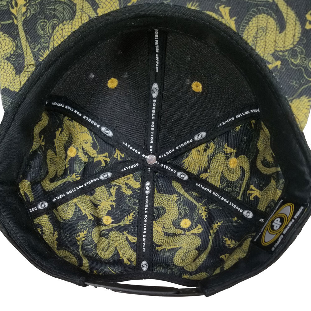Dragon-Inside-lining-Flatbill-Snapback-Hat
