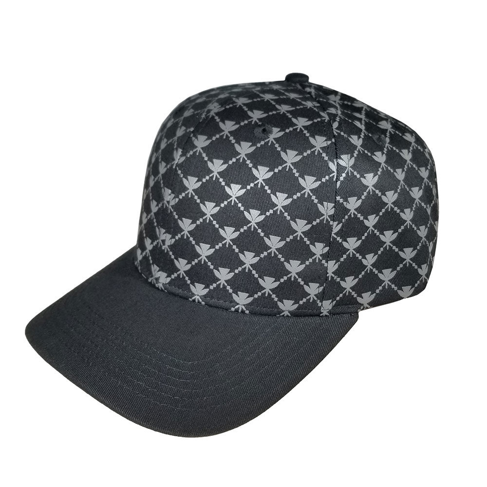 Black-Kahili-Quilt-Flatbill-Snapback-Hat