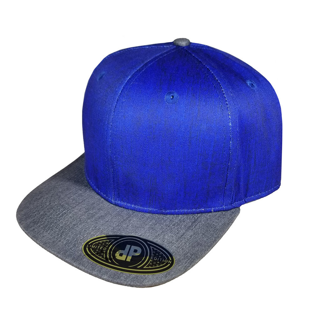 Royal-Denim-Gray-Denim-Bill-Snapback-Hat