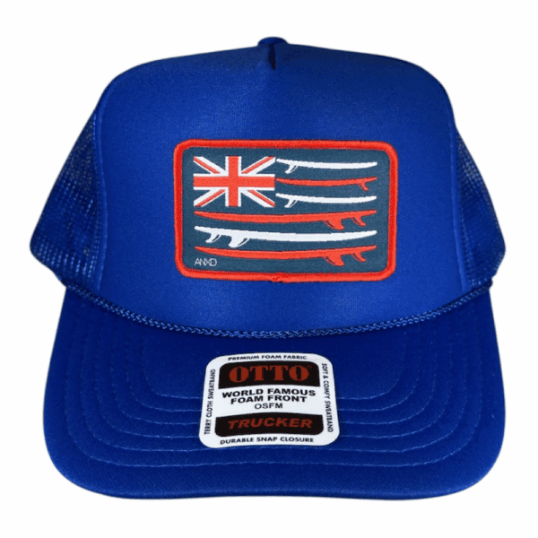 anxd royal hawaiian flag surfboards patch foam trucker