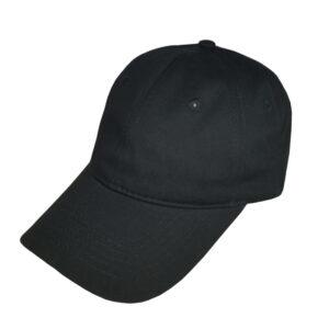 Solid Black Dad Hat