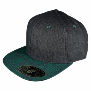 Black Denim/ Navy Green Triforce