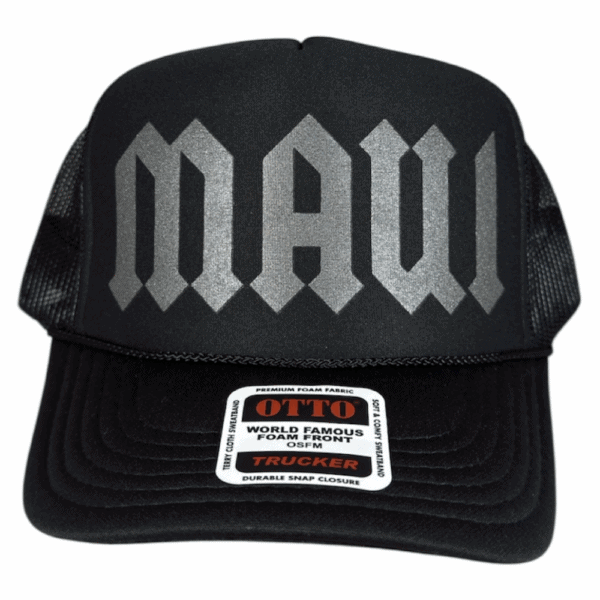 black foam trucker maui dc