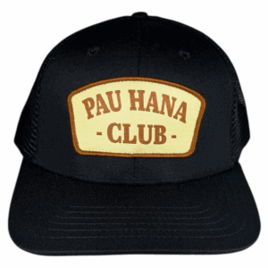black mesh mid curve pauhana club patch