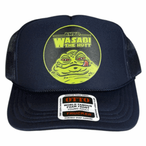 Navy: Wasabi the HUTT Youth Foam Trucker