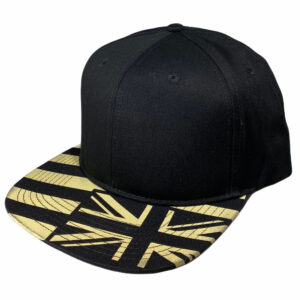 Black / Champagne Hawaiian Flag