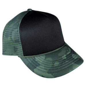Black/ Army Green Island Camo©