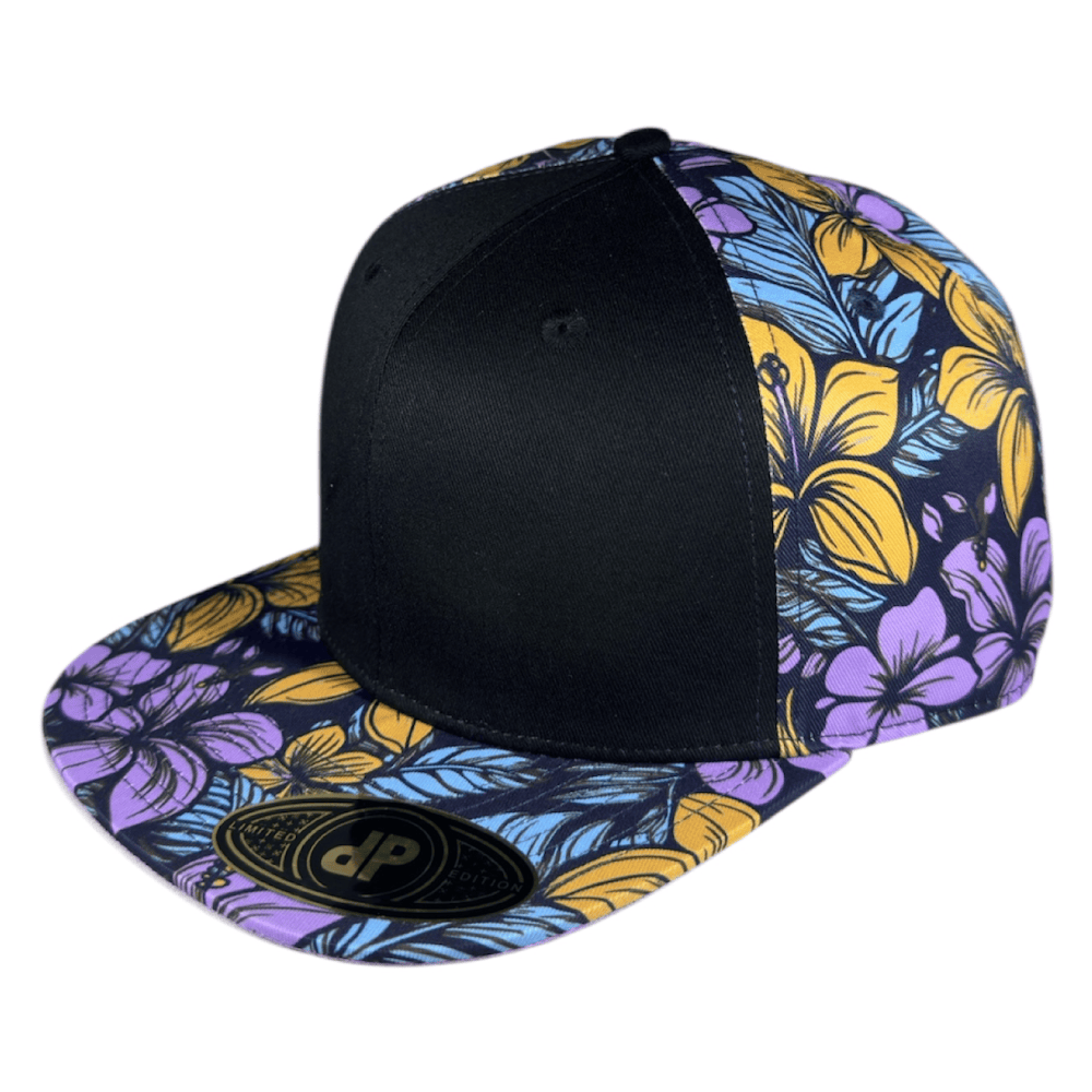 black/ charleston floral
