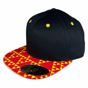 Black/ Red and Yellow Triforce