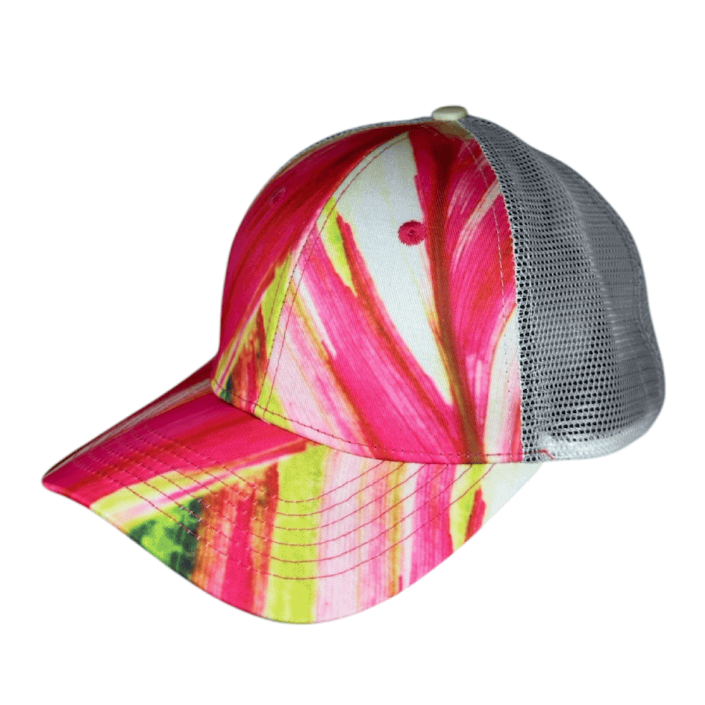 Curved Rainbow Ti Leaf Mesh