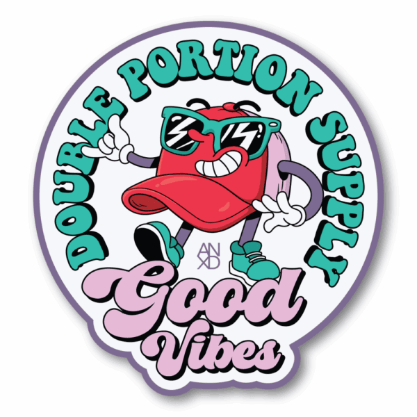 anxd dp good vibes sticker