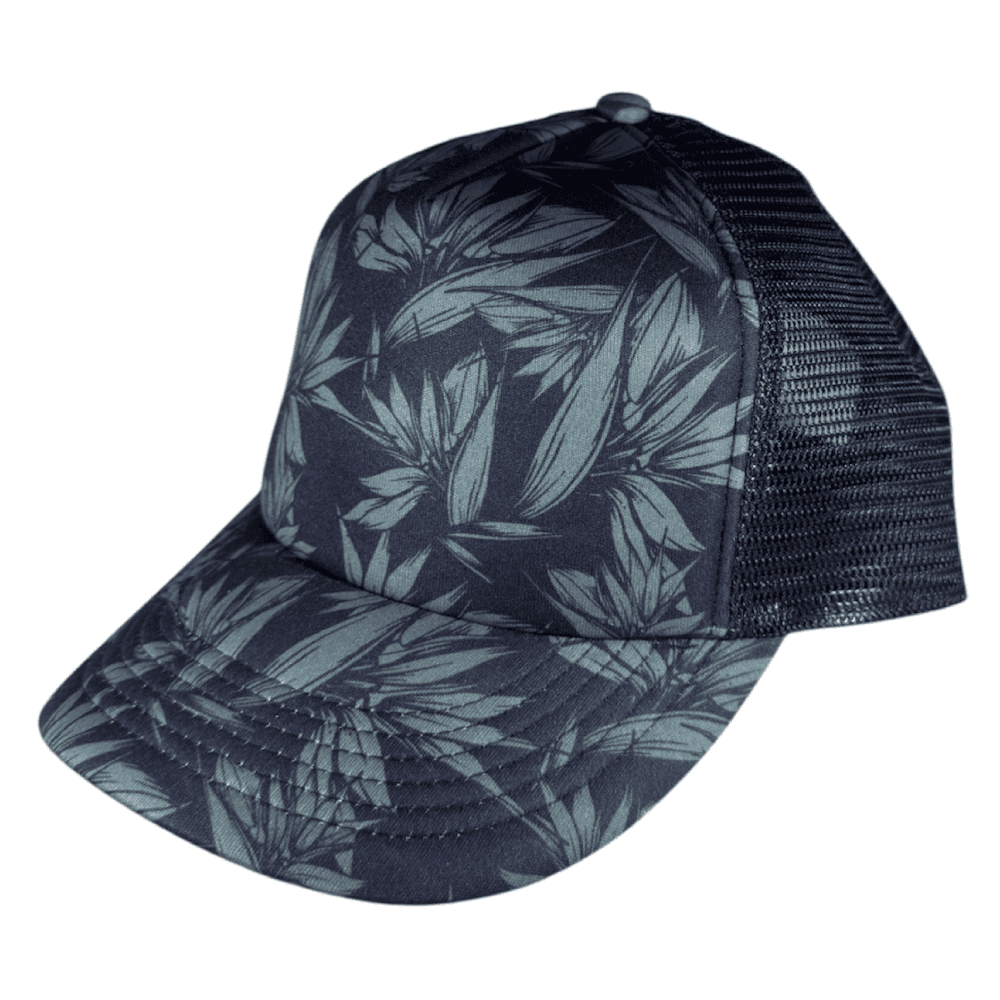 dark bird of paradise foam trucker
