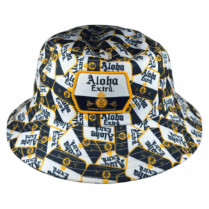 gold aloha extra bucket hat
