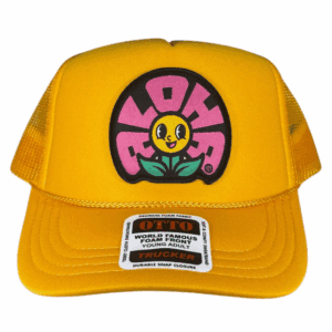 ANXD Golden Yellow Foam Trucker/ Aloha Peddles Patch