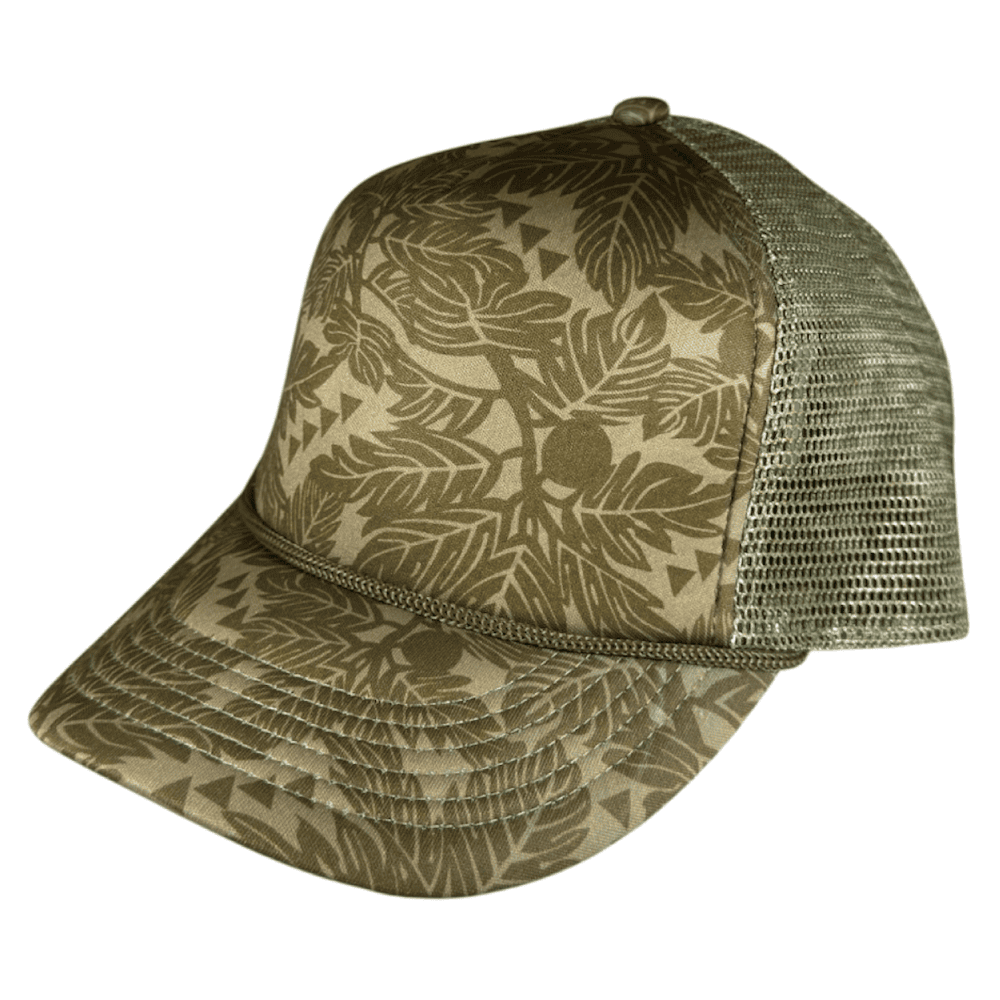 green ulu foam trucker