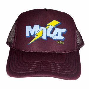 Maroon/ Maui Jolt Foam Trucker