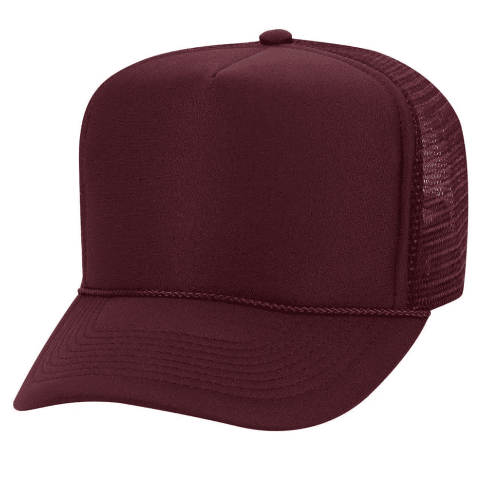 maroonmeshbackfoamtrucker 3