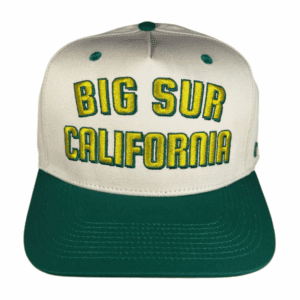 mid curve 5 panel khaki/ kelly: charleston s. carolina