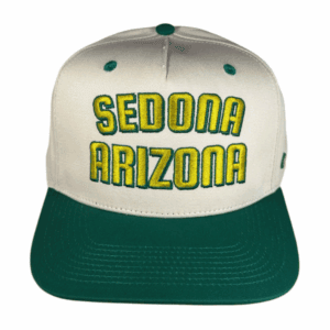 mid curve 5 panel khaki/ kelly: charleston s. carolina