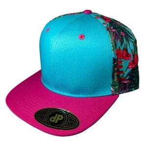 Mint/ Paradise Floral/ Pink Bill