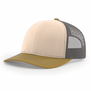 Richardson 112 Tricolor Mink Beige/Charcoal/Amber Gold