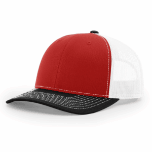 Richardson 112 Tricolor Red/White/Black