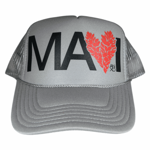 silver black and red maui ginger