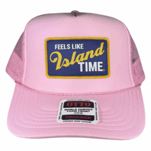 ANXD Soft Pink Foam Trucker/ Feels Like Island Time Patch