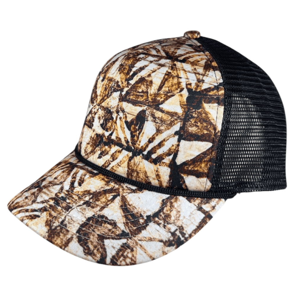 tapa black mesh foam trucker