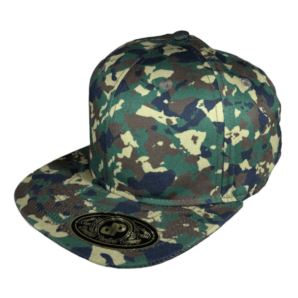 all island camo flatbill snapbacks
