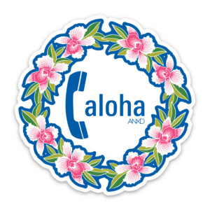 aloha hotline sticker pack