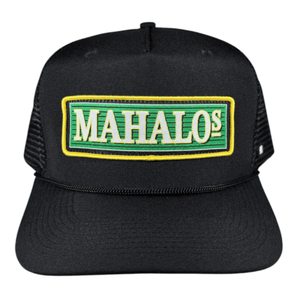 anxd mahalos wide mouth snapback black mesh