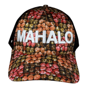 anxd niihau shells/ mesh: white mahalo blocks