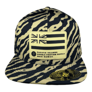 anxd rubber hawaii flag patch / tiger camo