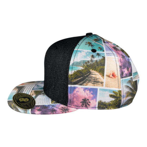 Black denim / Hawaii Postcards