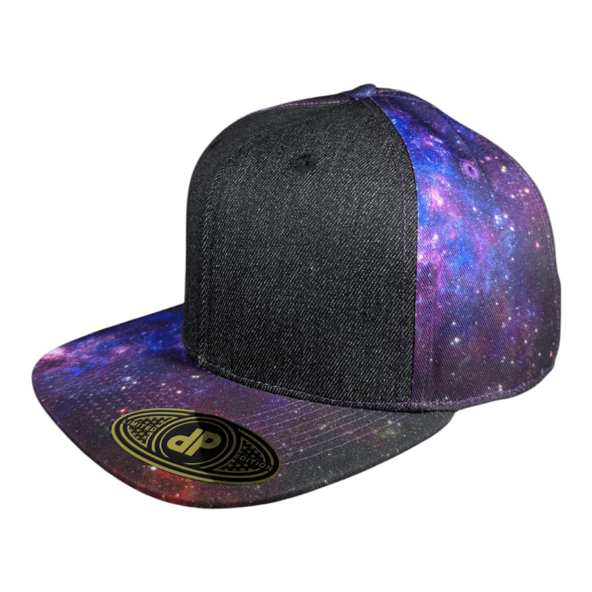 black denim / purple galaxy