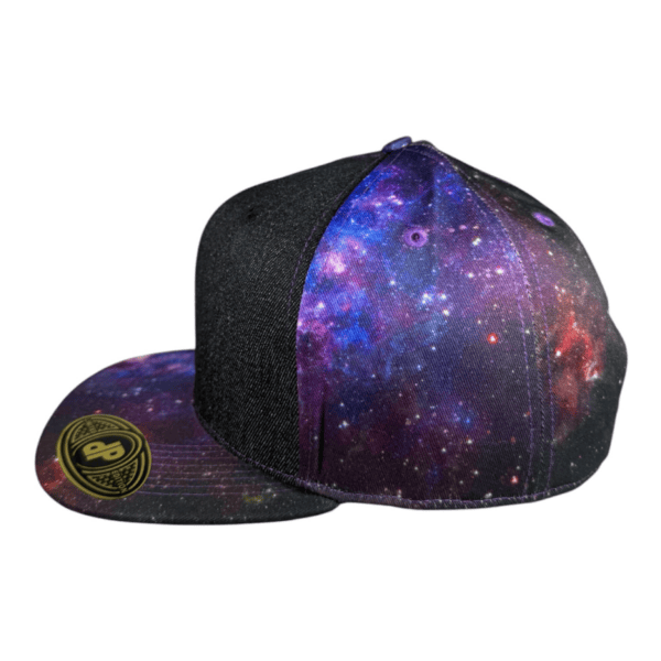 black denim / purple galaxy