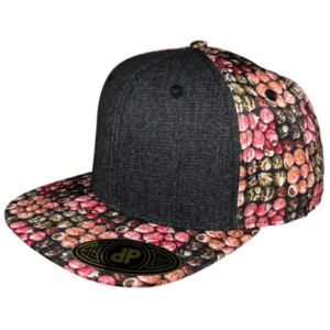 black denim / niihau shells snapback