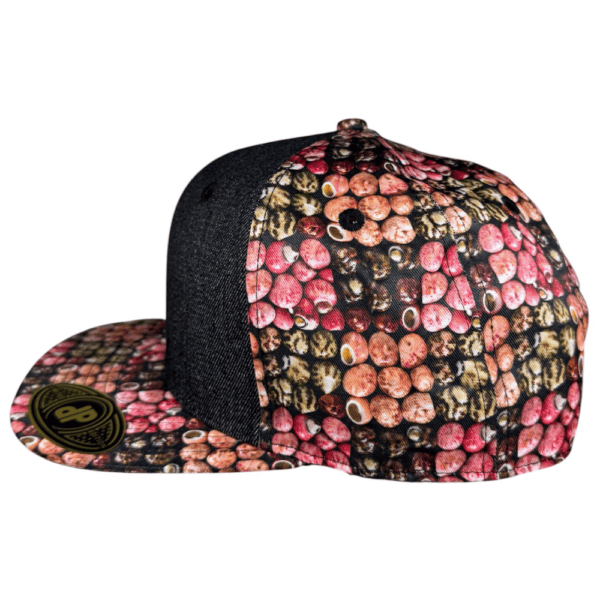 black denim / niihau shells snapback