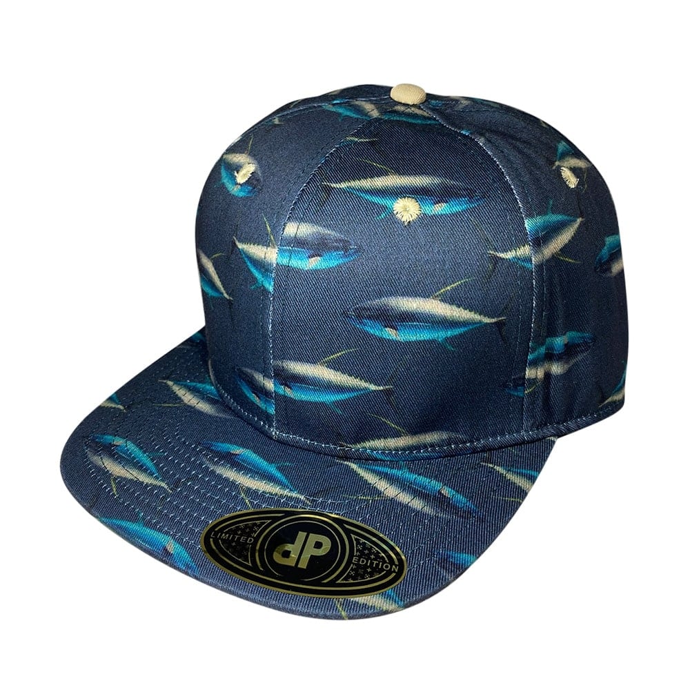 blank hat snapback flat bill blue ahi school 7.jpg