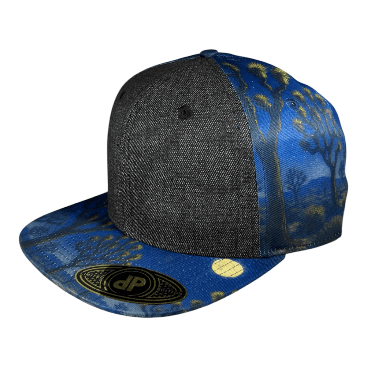 black denim / joshua tree snapback