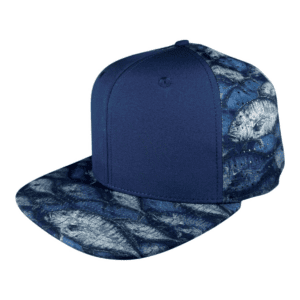 navy / ulua ocean camo waterman snapback