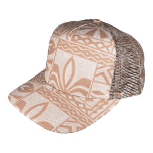 Peach Tapa Floral
