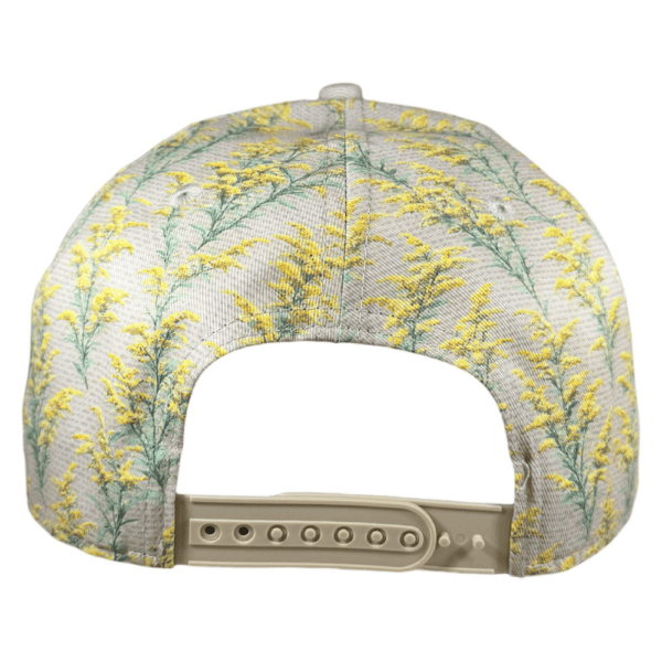 soft khaki / golden wattle snapback
